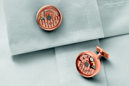 Horological cufflinks: creativity for the wrist