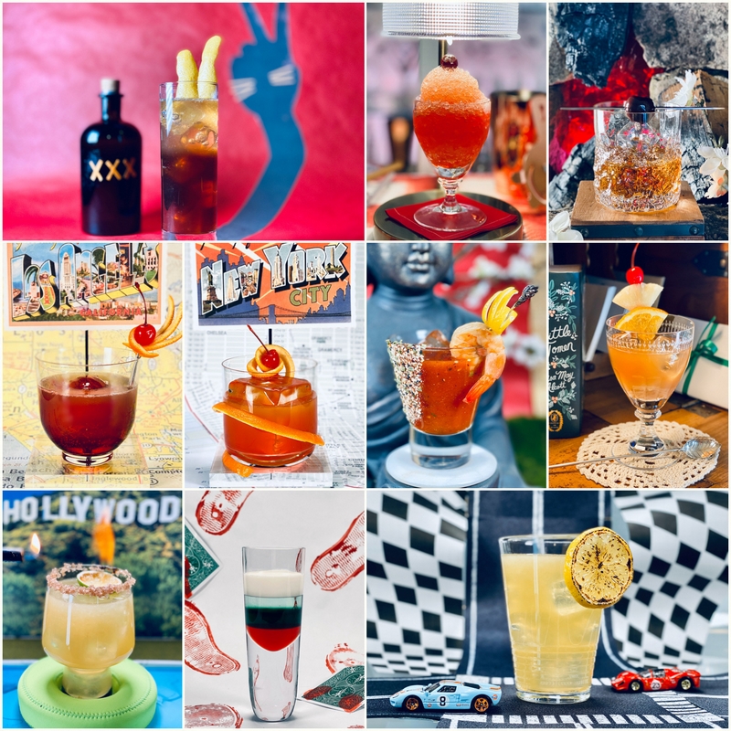 2020 Oscar Cocktail Collection inspired by the 9 Best Picture Academy