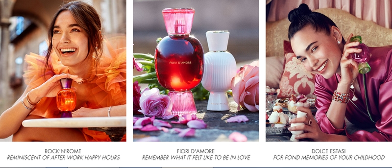 Bvlgari's new Allegra fragrances can be personalized with Magnifying ...