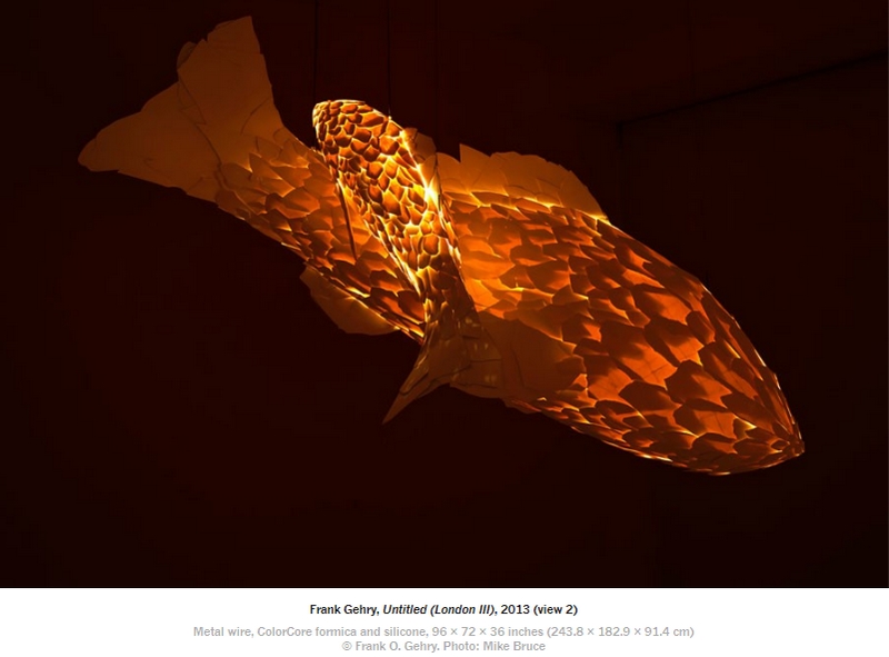 Frank Gehry: Fish Lamps