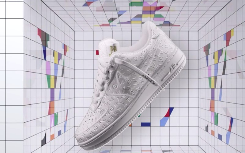 Virgil Abloh's Vuitton x Air Force 1 collab goes on view in Brooklyn - The  Spaces