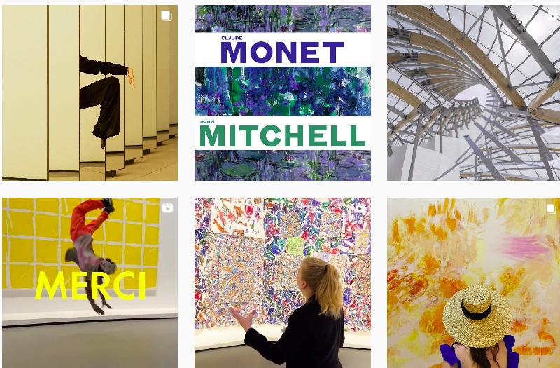 Monet-Mitchell at the Fondation Louis Vuitton