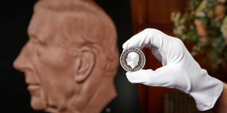 Renowned British Sculptor Designs Official Coin Effigy Of King Charles ...