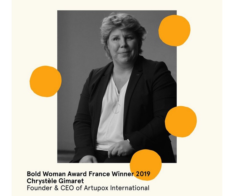 Veuve Clicquot presents Bold Woman Award to Chrystèle Gimaret and