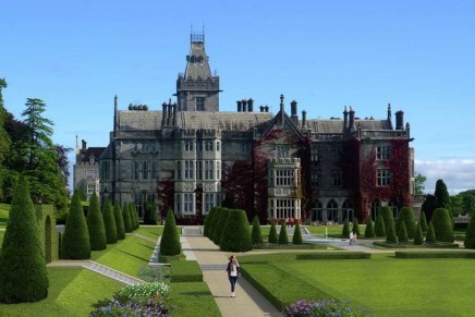 Five-Star Castle Hotel Adare Manor Ireland is renovated to incorporate the latest in modern luxury