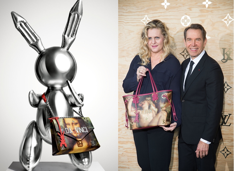 These Louis Vuitton x Jeff Koons Bags Are Literal Works Of Art
