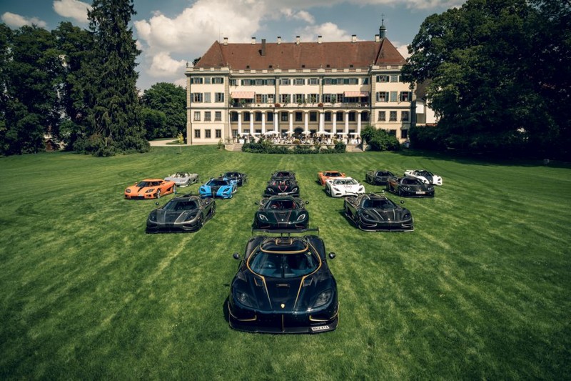 Koenigsegg Ghost Squadron 2018 in Southerh Germany - Electric Motor News