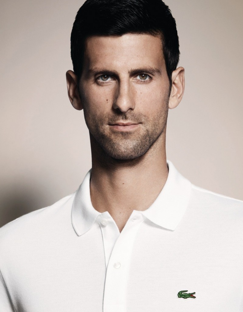 Novak Djokovic became the LACOSTE style ambassador