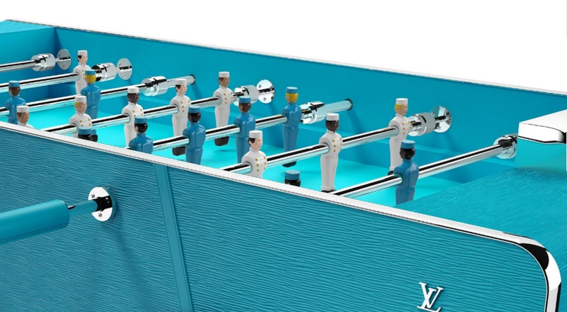 French Luxury brand Louis Vuitton handcrafts luxurious foosball tables｜Arab  News Japan