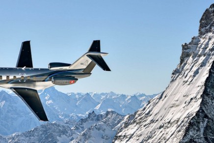 This Pilatus PC-24 super versatile jet has the ability to land on unpaved runways–meaning it can take you just about anywhere