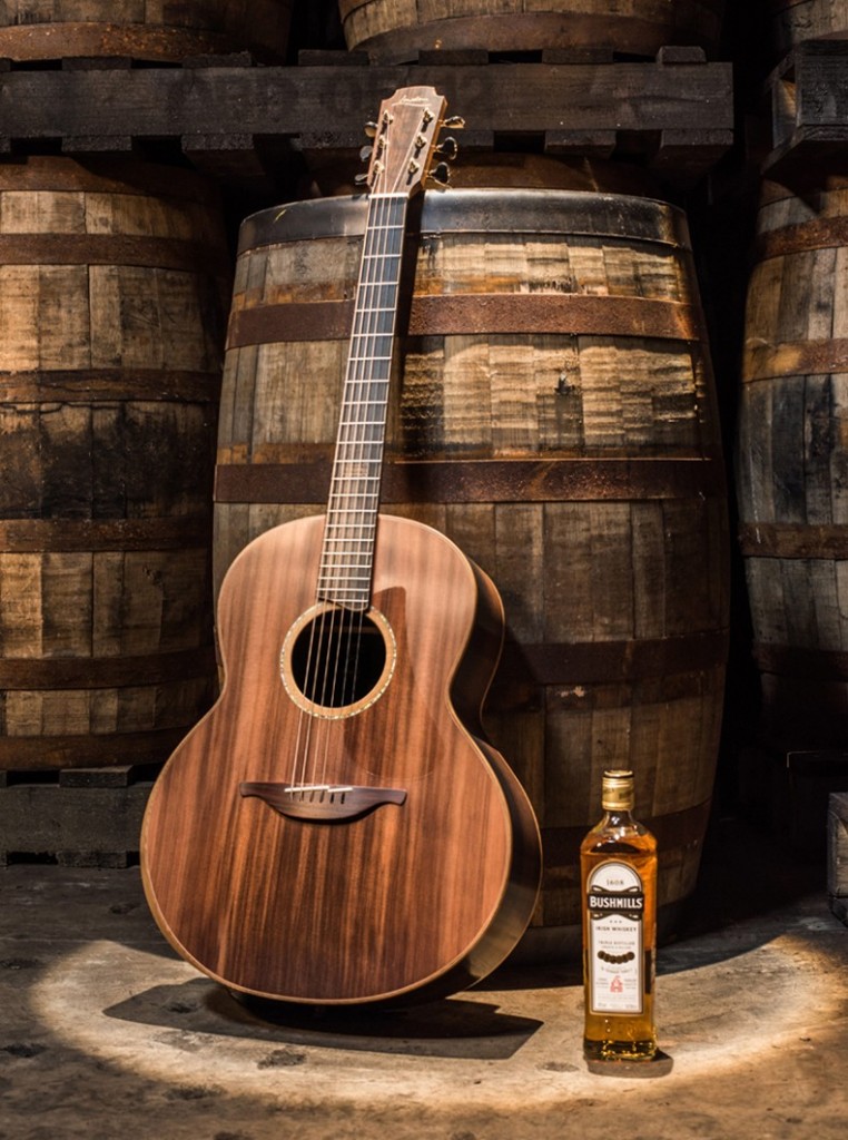 The Bushmills x Lowden Limited Edition Guitar 2017 project