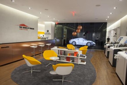 The Sound of Porsche. Porsche creating #soundofporsche pop-up modern day music store