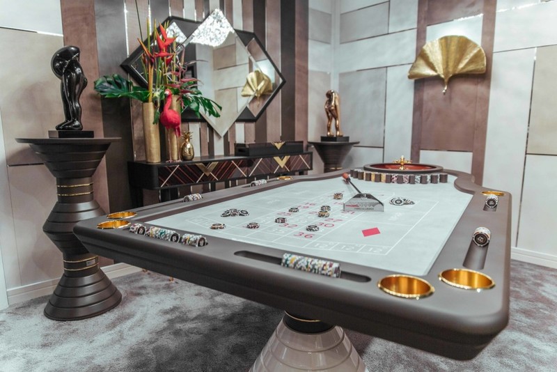 luxury game room