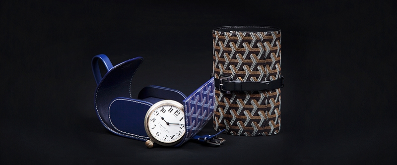 The Tourne-montre Case celebrates Goyard's most timeless aesthetic