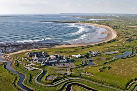 Trump’s other wall: is his Irish resort a sign he believes in climate change?
